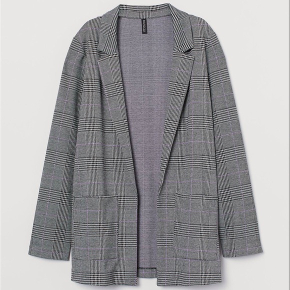 NWOT Plaid double breasted jacket - Picture 1 of 7